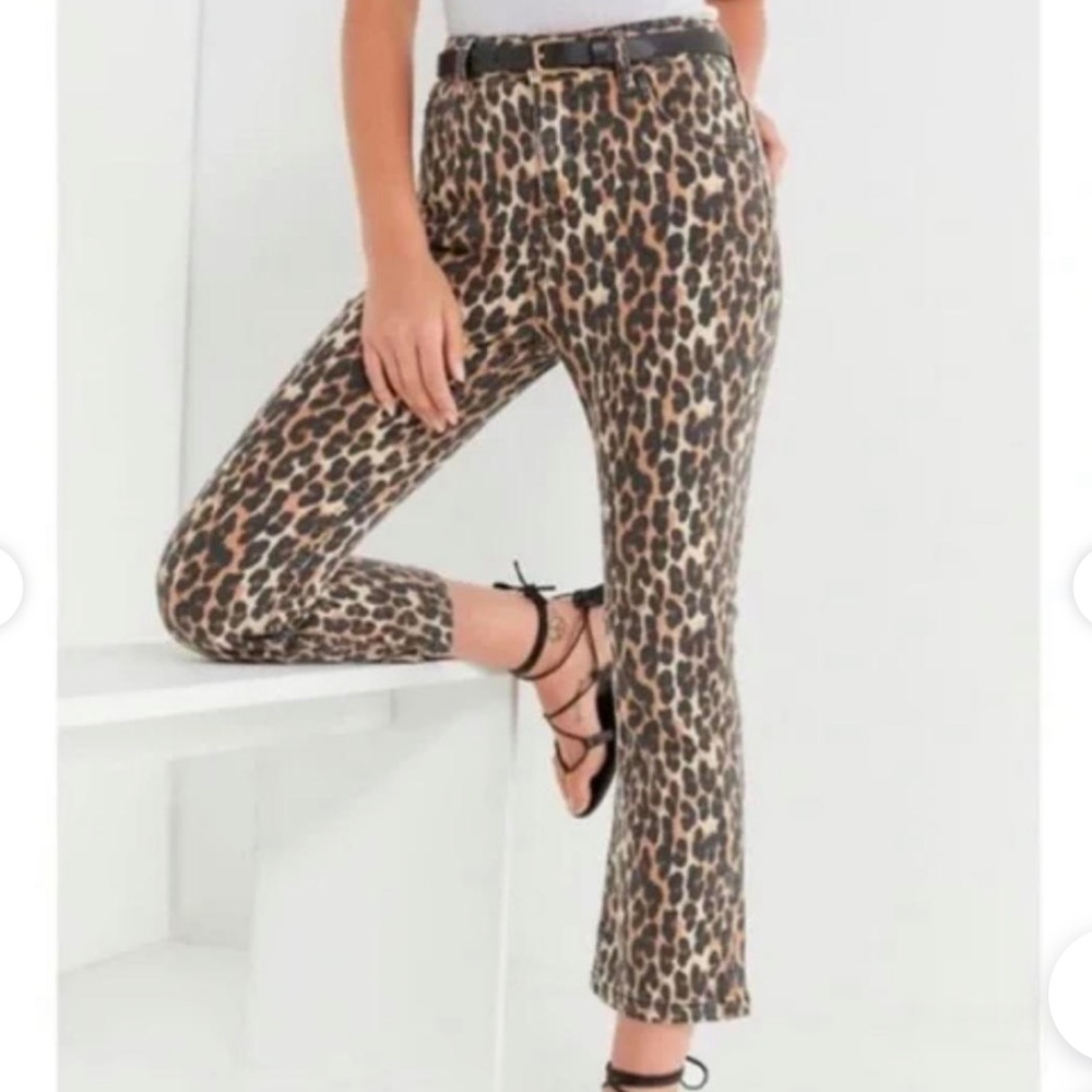 BDG Animal Print Jeans